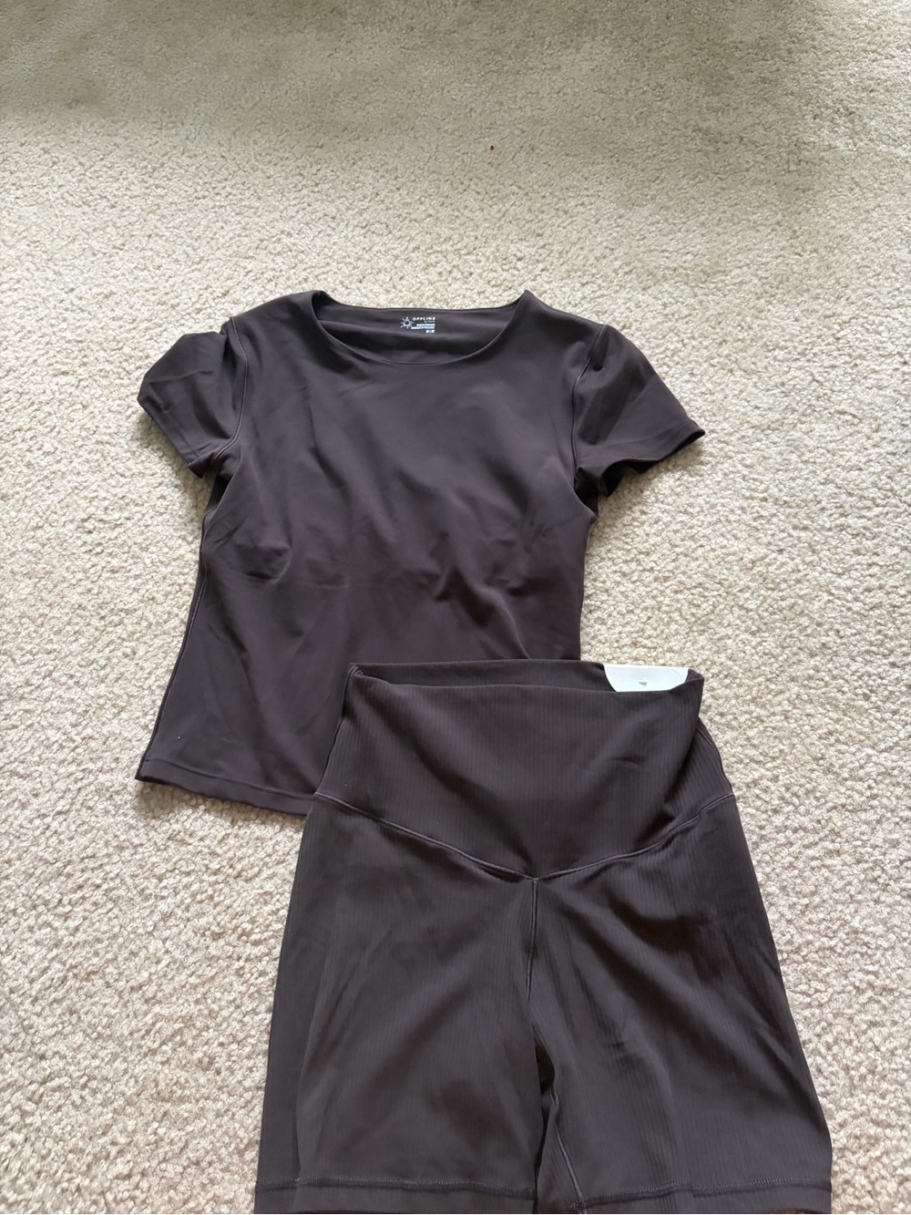 NWT brown aerie set